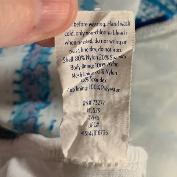 Croft & Barrow Women’s Tankini - Picture 6 of 6